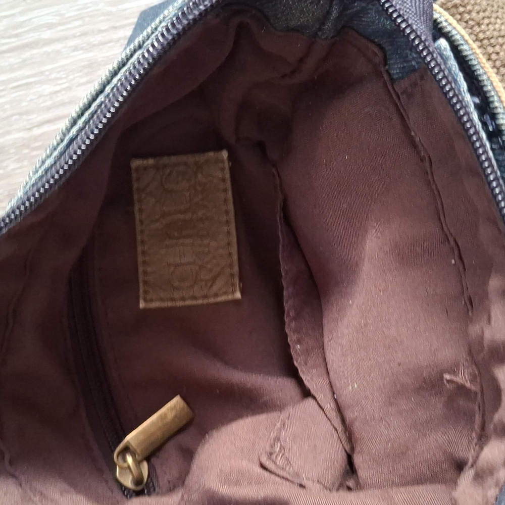 Chala Canvas Purse W/bird Coin Purse - Picture 5 of 5
